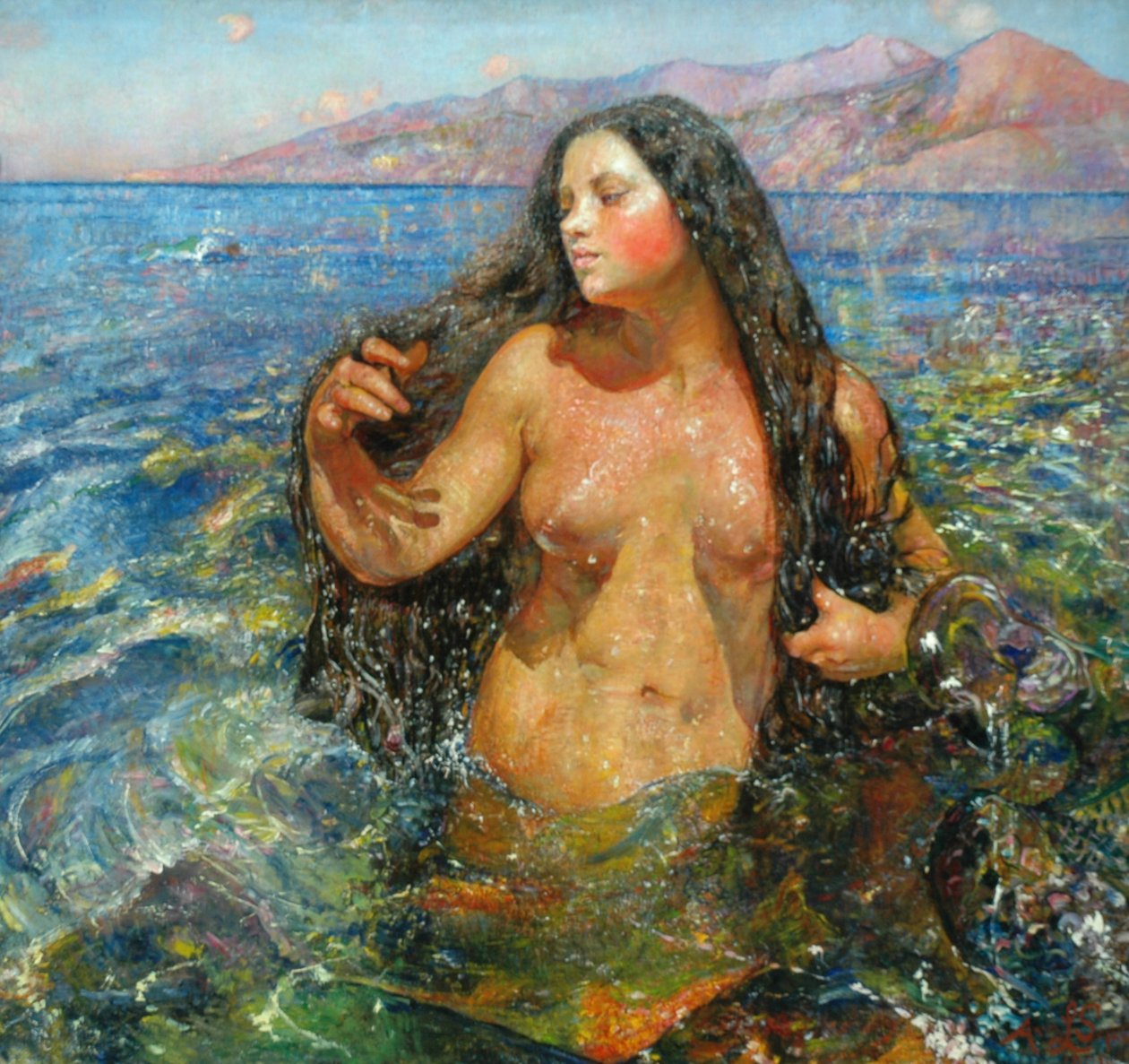 Oceanid alkotó: Annie Louisa Swynnerton