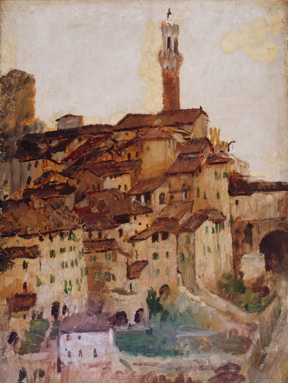 Sienna, 1883-1910. Siena-t is írják. alkotó: Annie Louisa Swynnerton