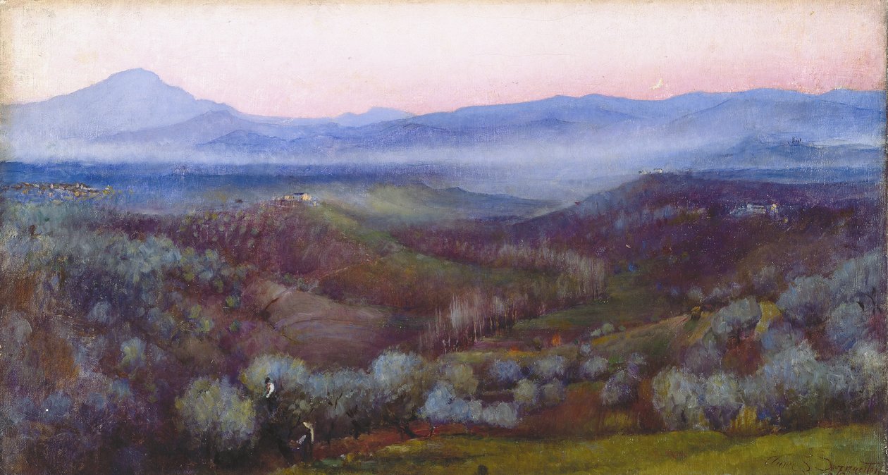 Az Olive Gatherers alkotó: Annie Louisa Swynnerton