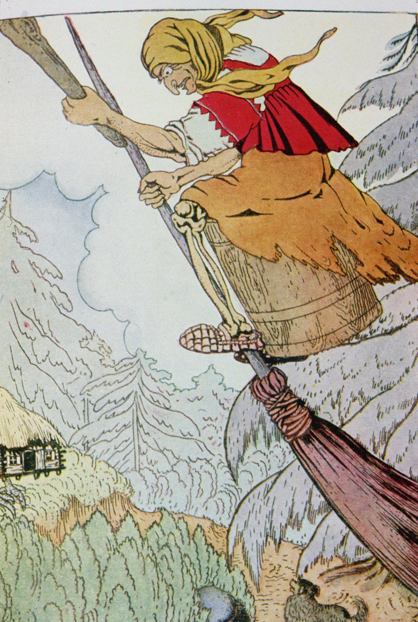 Vízkereszt vagy La Befana, névtelen olasz illusztráció alkotó: Unbekannt Unbekannt