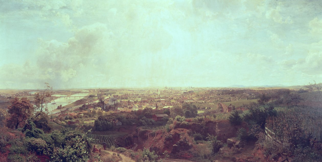Bécs panoráma, 1870 körül alkotó: Unbekannt Unbekannt