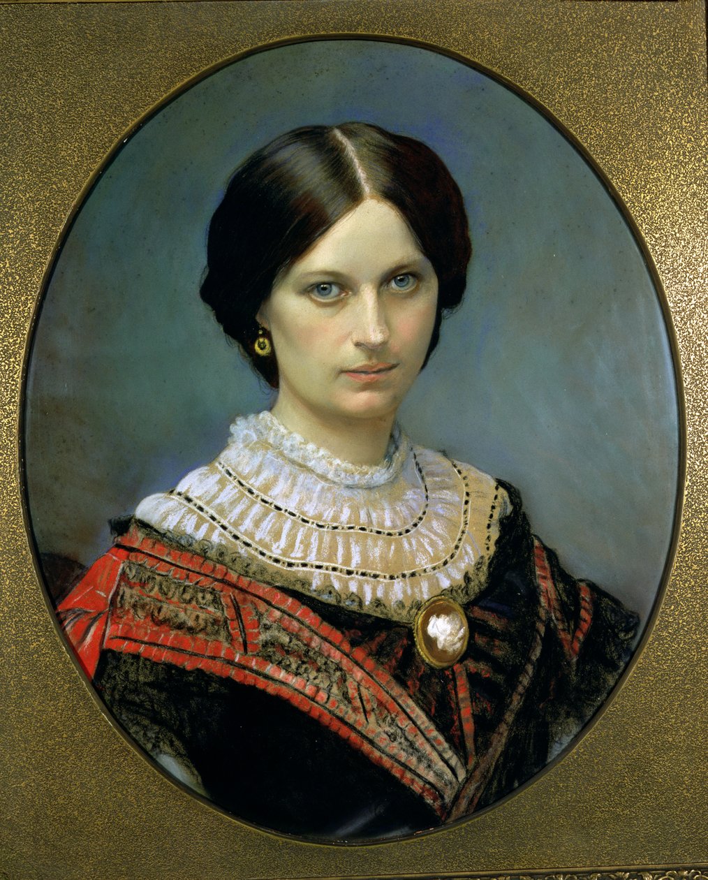 Theodosia Ogilvie portréja, 1859 (pasztell) alkotó: Unbekannt Unbekannt