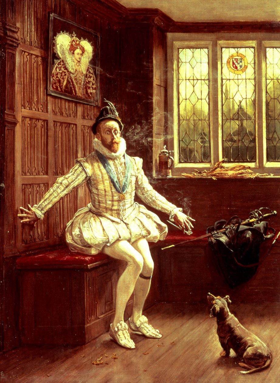 Sir Walter Raleigh (1552-1618) első füstje alkotó: Unbekannt Unbekannt