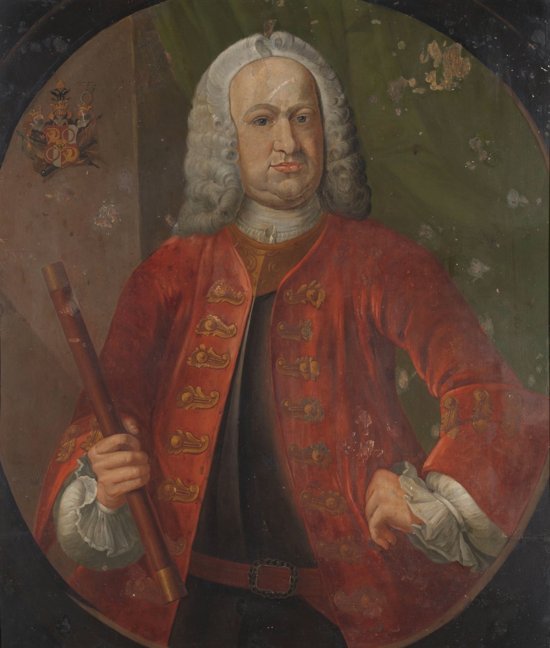 Gustavus Willem van Imhoff báró (1743-1750) Gustavus Willem, van Imhoff báró, a Holland Kelet-Indiai Társaság főkormányzójának portréja alkotó: Anonymous
