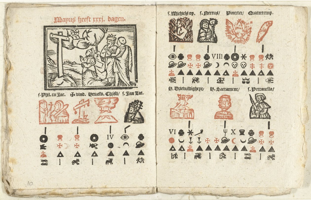 Oldalak az 1712. májusi előrejelzéssel alkotó: Anonymous