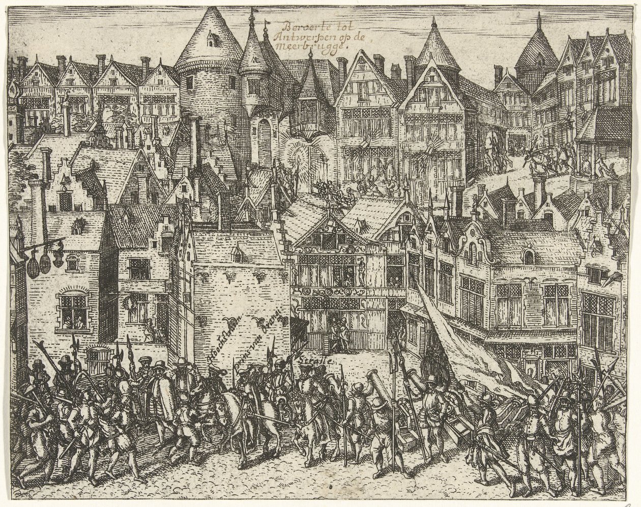 Kálvinista lázadás Antwerpenben, 1567 alkotó: Anonymous