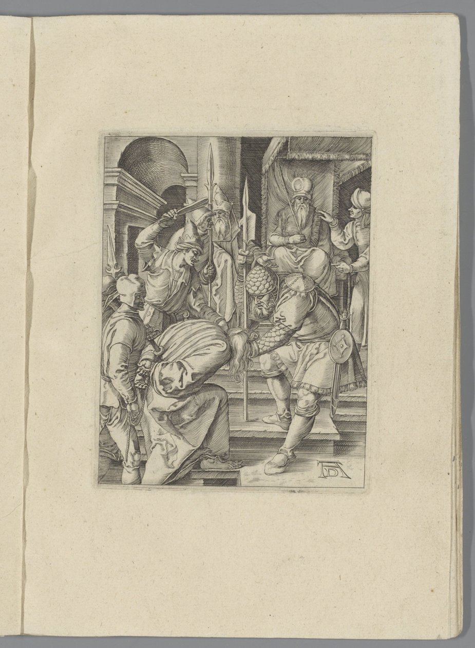 Krisztus Annásért De kleine Passie (sorozat címe) Krisztus szenvedése, a nürnbergi Albert Durer képmása (sorozat címe) alkotó: Anonymous