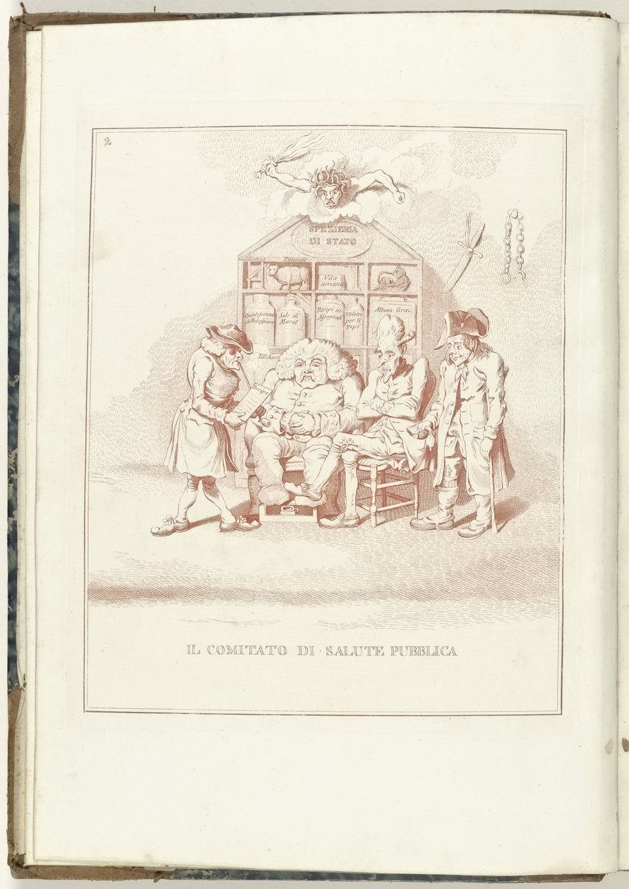 Comité van Algemeen Welzijn, 1795 A Népegészségügyi Bizottság (tárgycím) Hollandia Regenerata (olasz kopie) (sorozat címe) Hollandia újjászületése: tükör minden újjászületett népnek (a sorozat címe a tárgyon) alkotó: Anonymous