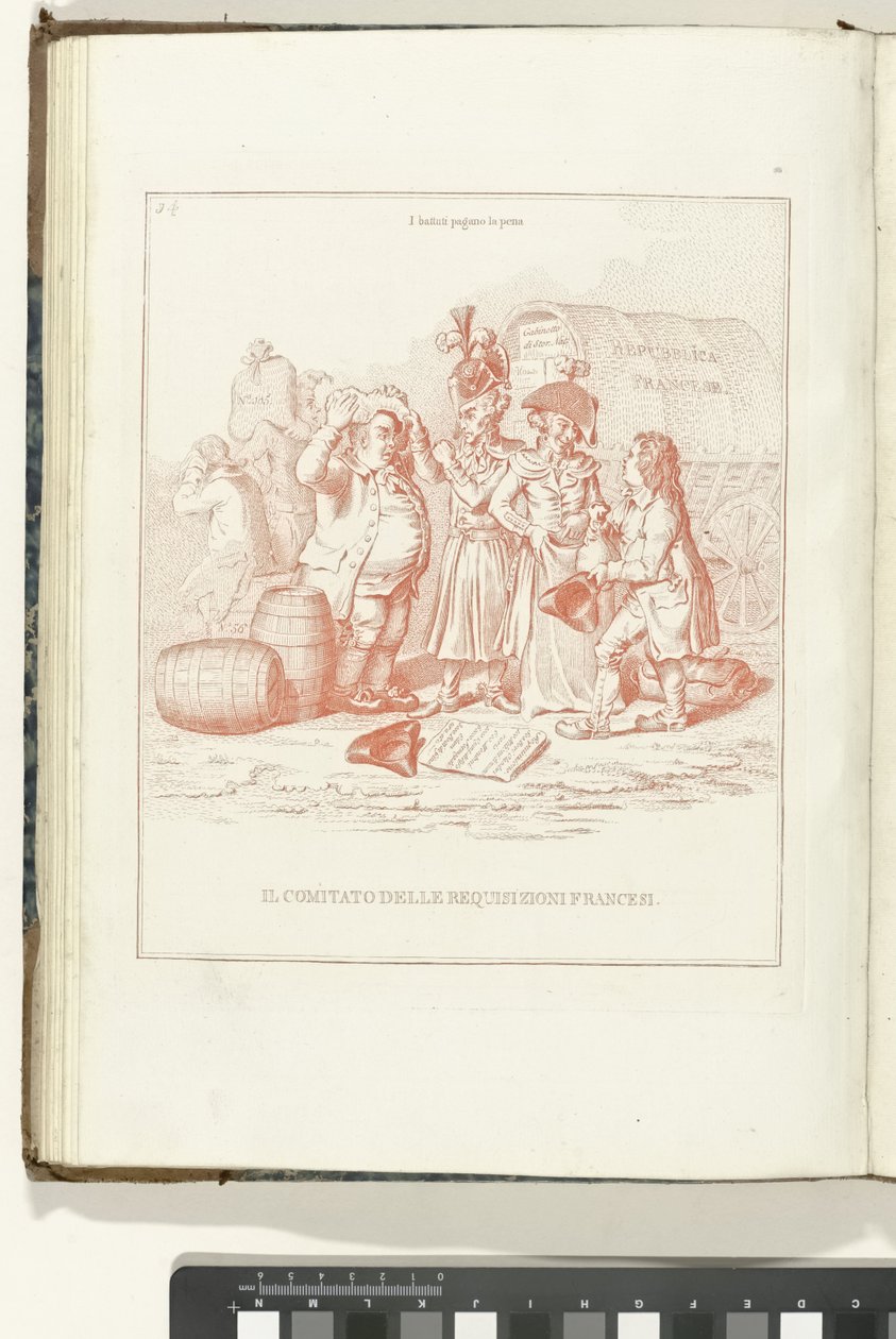 Comité van Franse Rekwisities, 1795 A francia rekvirálási bizottság (tárgycím) Hollandia Regenerata (olasz kopie) (sorozat címe) Hollandia újjászületése: tükör minden újjászületett nép számára (a sorozat címe a tárgyon) alkotó: Anonymous