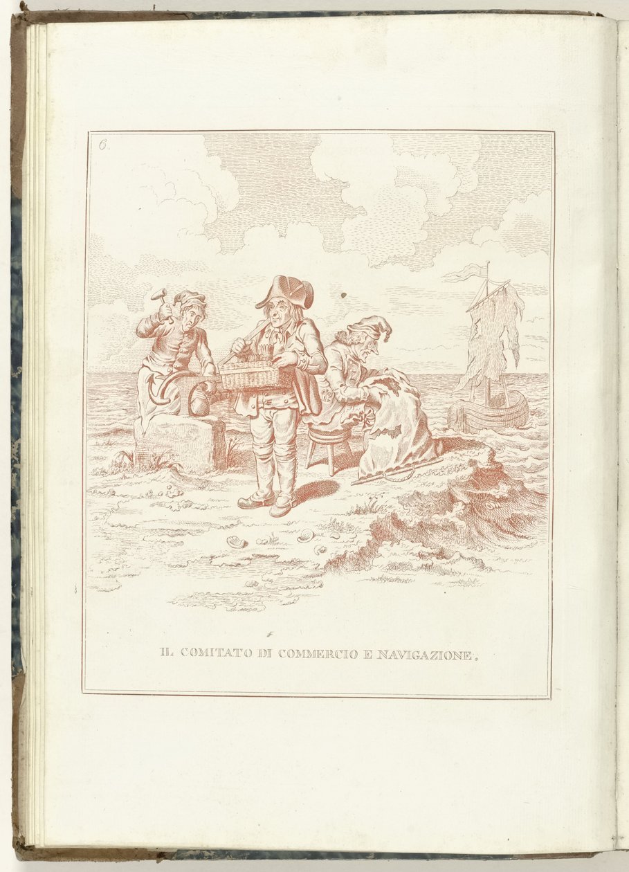 Comité van Koophandel en Zeevaart, 1795 Kereskedelmi és Hajózási Bizottság (cím a tárgyon) Hollandia Regenerata (olasz kopie) (sorozat címe) Hollandia újjászületése: tükör minden újjászületett nép számára (a sorozat címe a tárgyon) alkotó: Anonymous