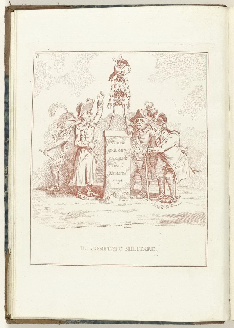 Comité van Militaire Zaken, 1795 Katonai Bizottság (cím a tárgyon) Hollandia Regenerata (olasz kopie) (sorozat címe) Hollandia újjászületése: tükör minden újjászületett nép számára (a sorozat címe a tárgyon) alkotó: Anonymous