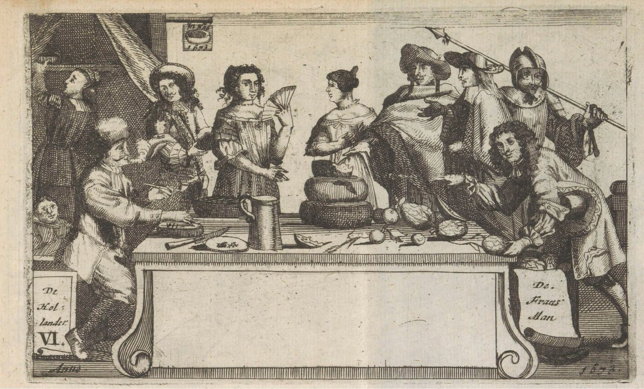 Fransmantól és Hollandertől, 1673 Frans-man Hollander / Le Francois L