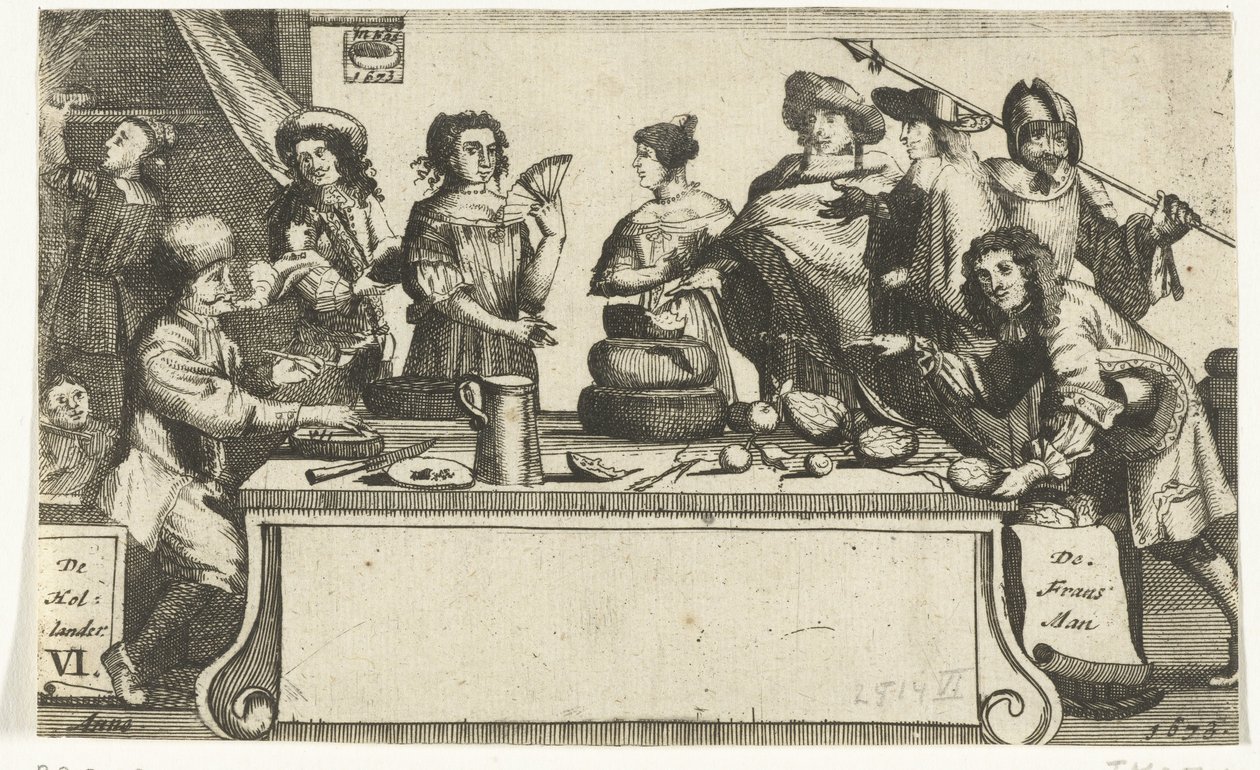 Fransmantól és Hollandertől, 1673 Frans-man Hollander / Le Francois L
