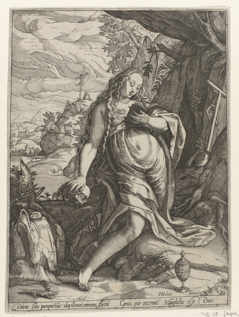 Írta: boetvaardige Maria Magdalena alkotó: Anonymous