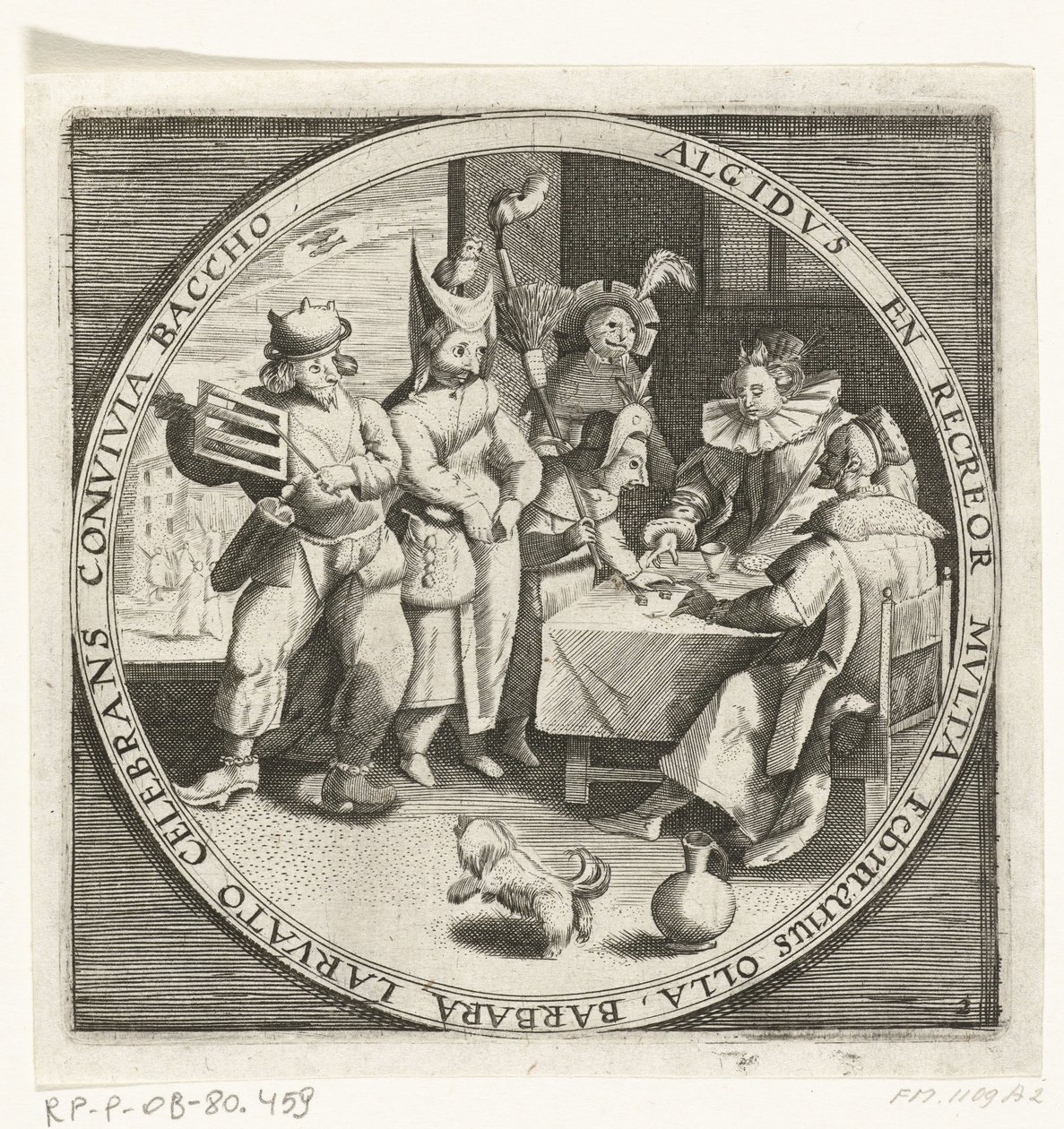 Február hó napján Vastenavond, kb. 1600 De twaalf maanden van het jaar verbeeld in scènes uit het volksleven (sorozat címe) A 12 hónap sémái működésükkel, és az állatöv jegyekre való alkalmazása, négy évszakra bontva (sorozat címe tárgyon) alkotó: Anonymous