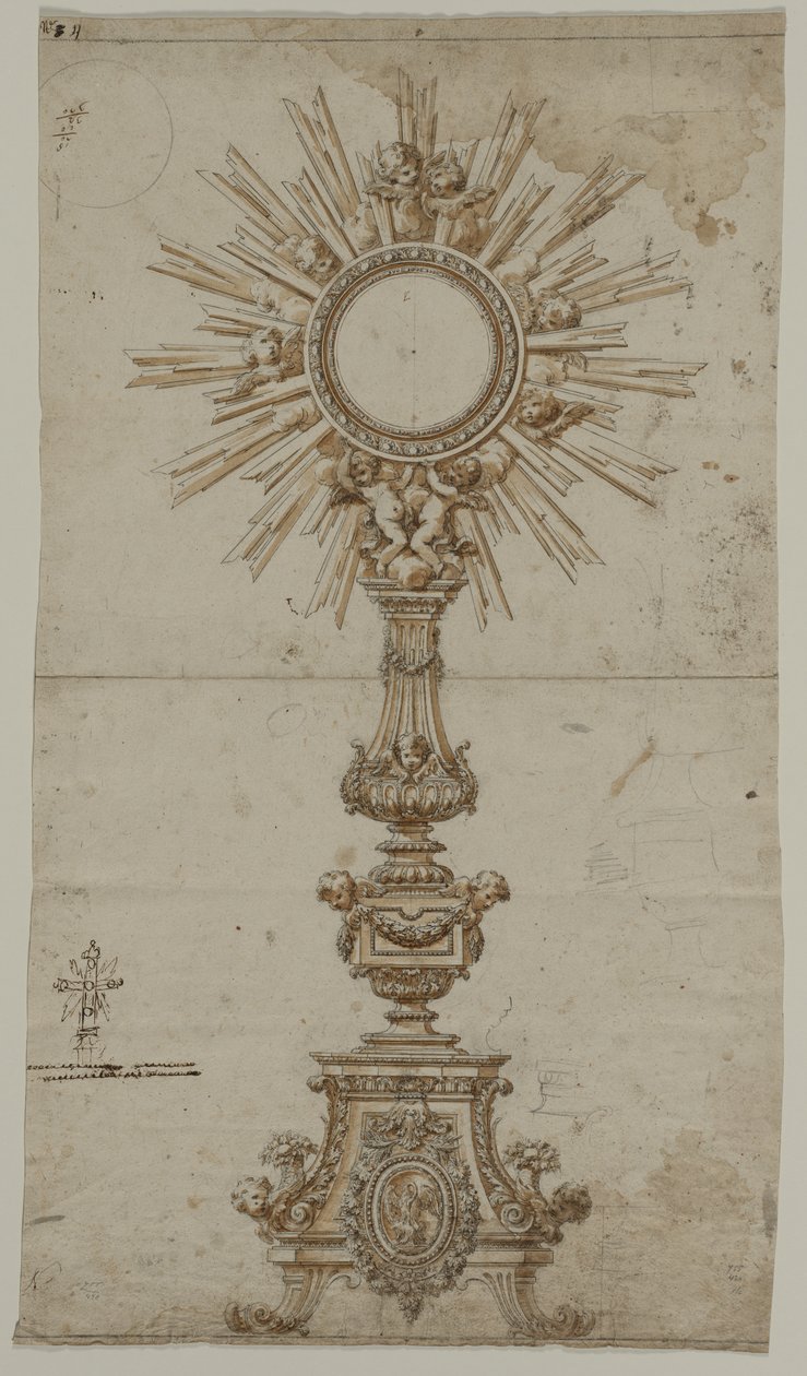 Tervezés Monstrance számára alkotó: Anonymous