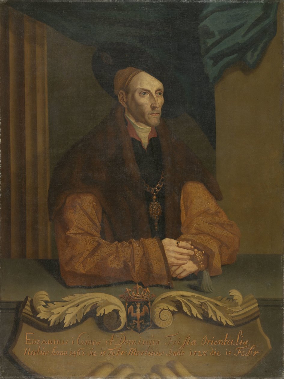 I. Edzard (1462-1528), Kelet-Frízföld grófja alkotó: Anonymous