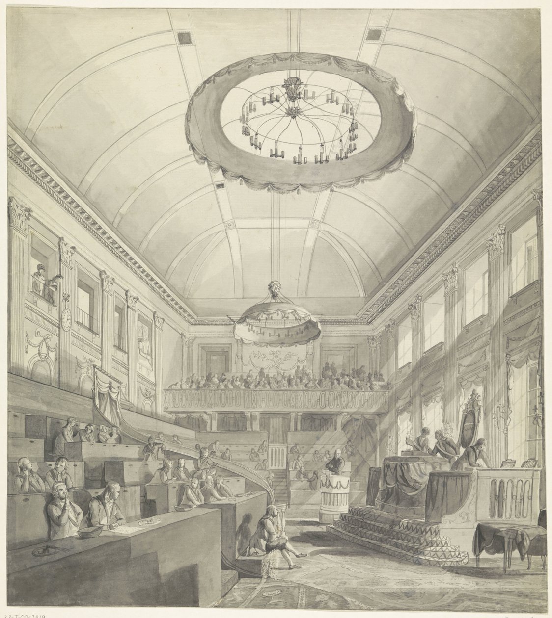 Első nemzetgyűlés Hágában, 1796 alkotó: Anonymous