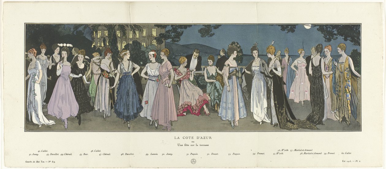 Gazette du Bon Ton, 1915 - 8-9. szám: A Cote d