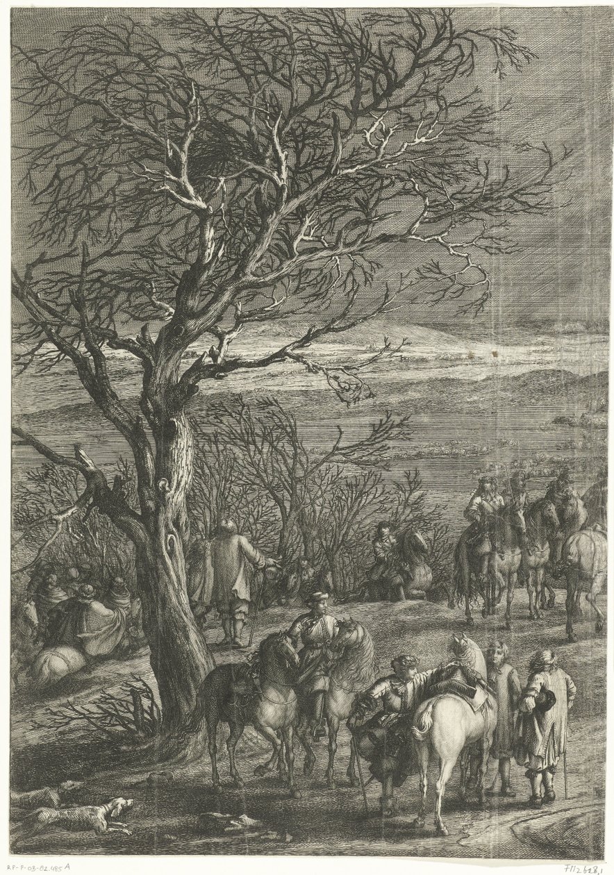 A francia hadsereg Yperen előtt (bal oldal), 1678 alkotó: Anonymous