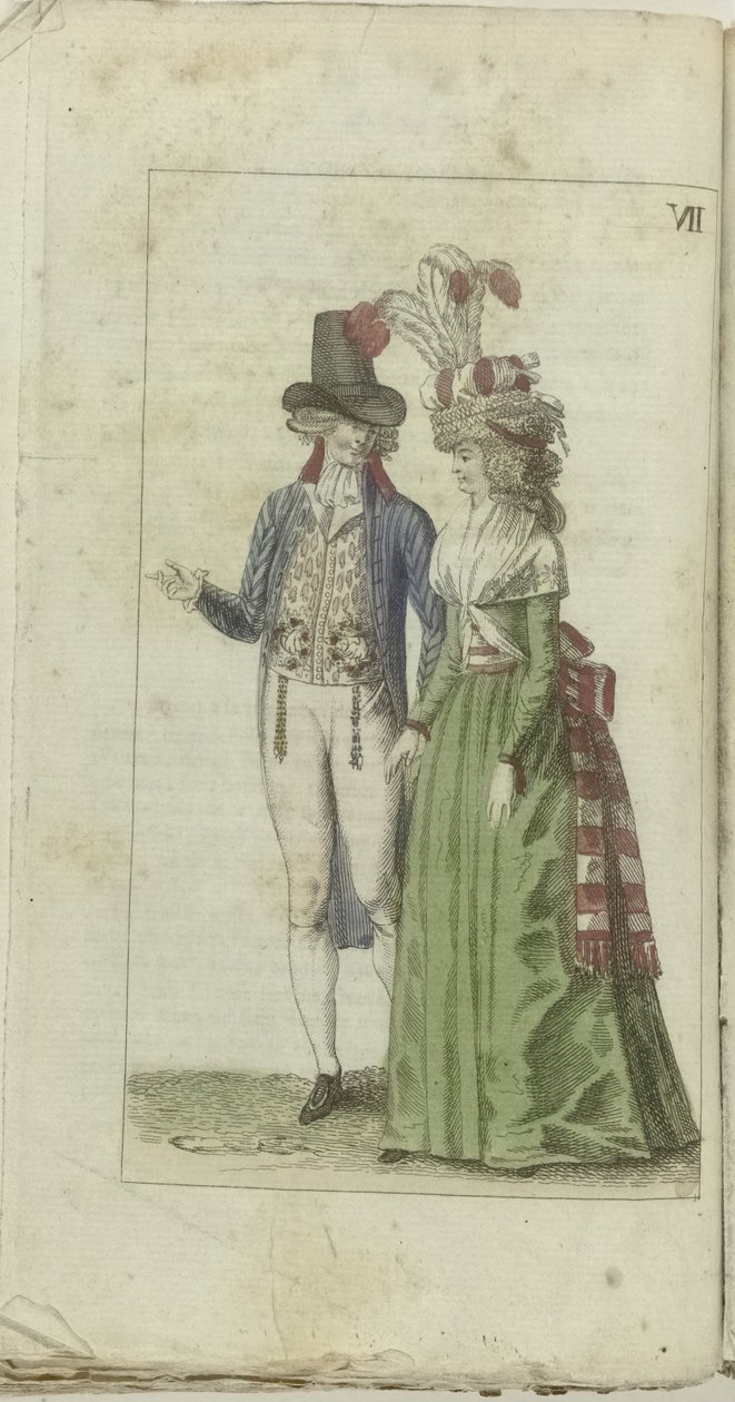 Divat és Ízlés kabinet 1791, Bl. 227 alkotó: Anonymous