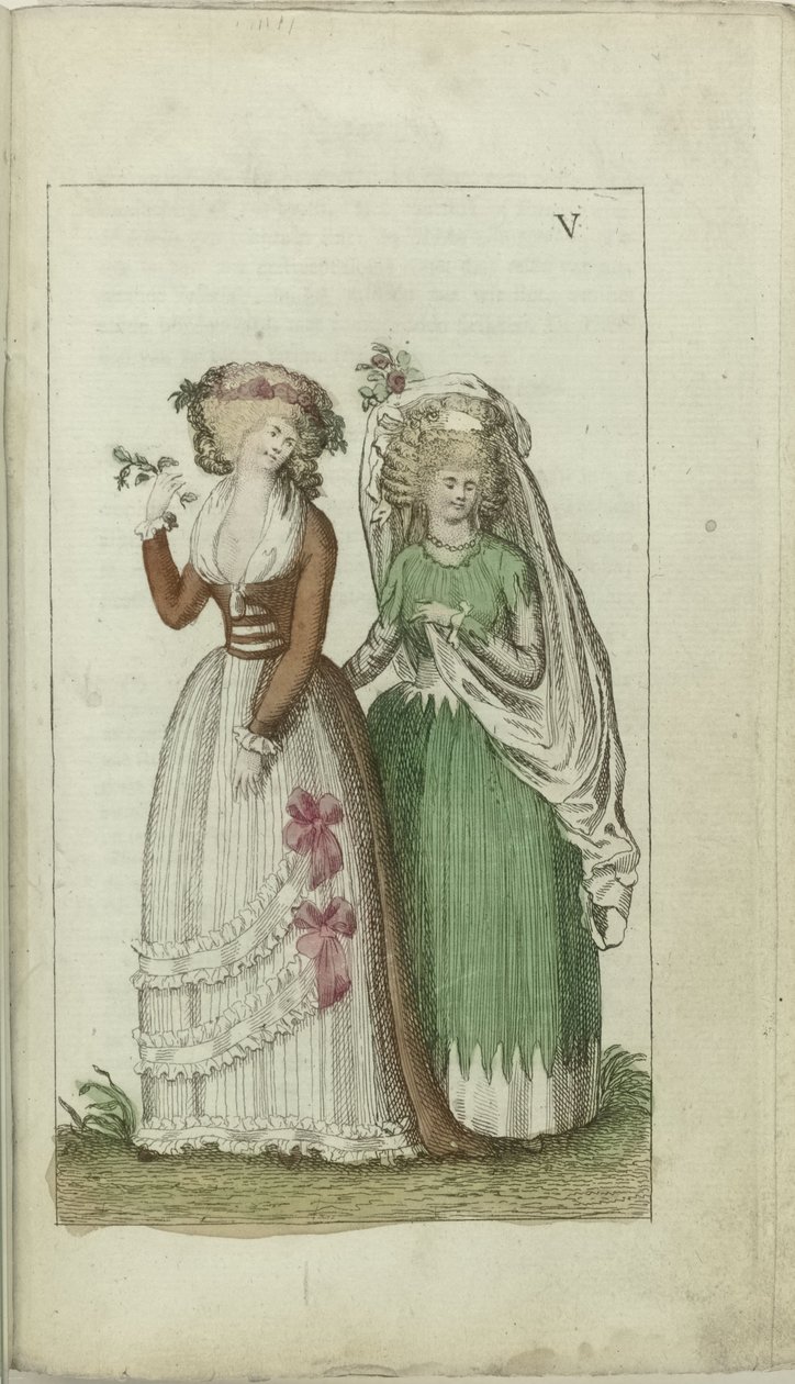 Divat és ízlés kabinet 1791, pl. K alkotó: Anonymous