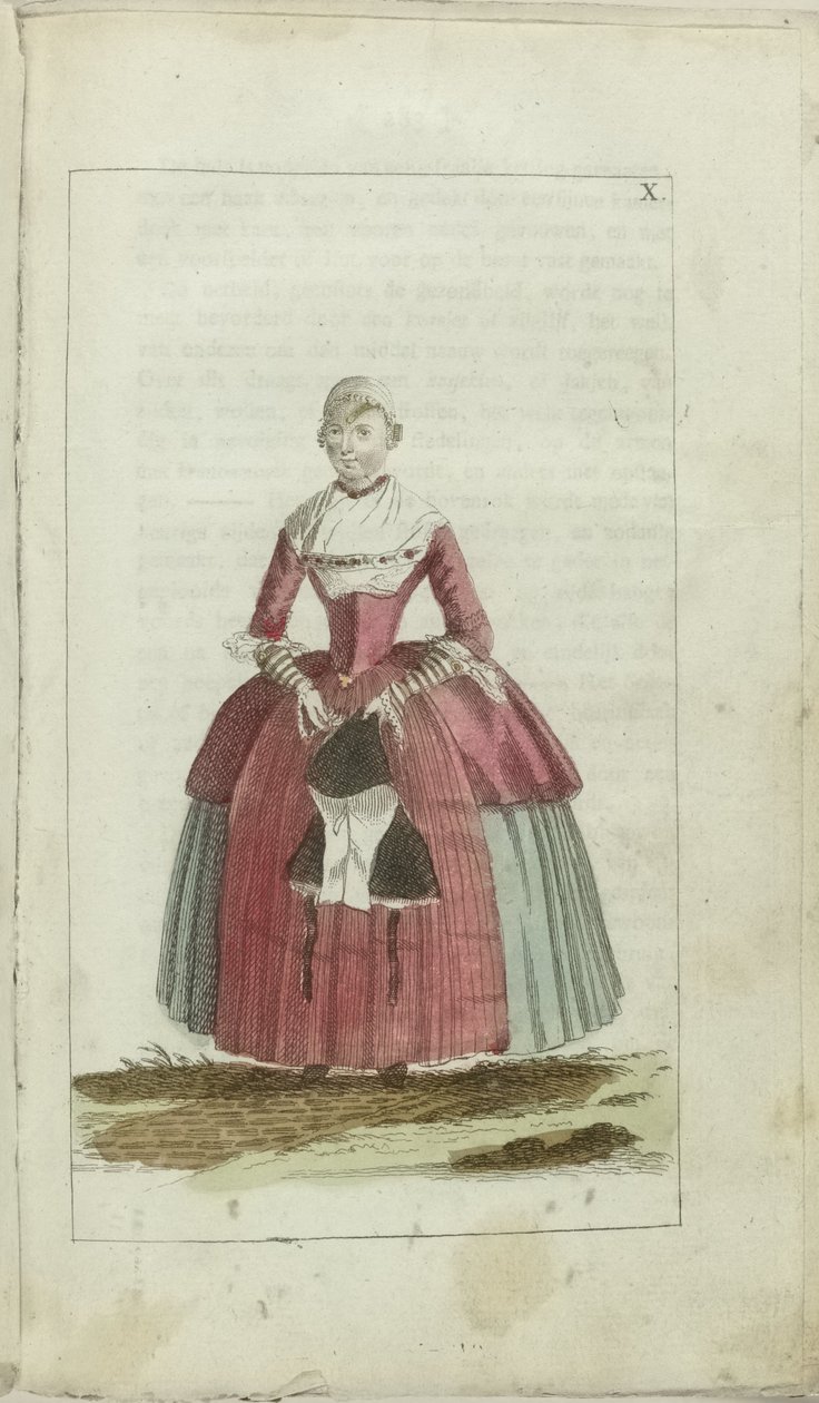 Divat és Ízlés kabinet 1791, pl. x alkotó: Anonymous