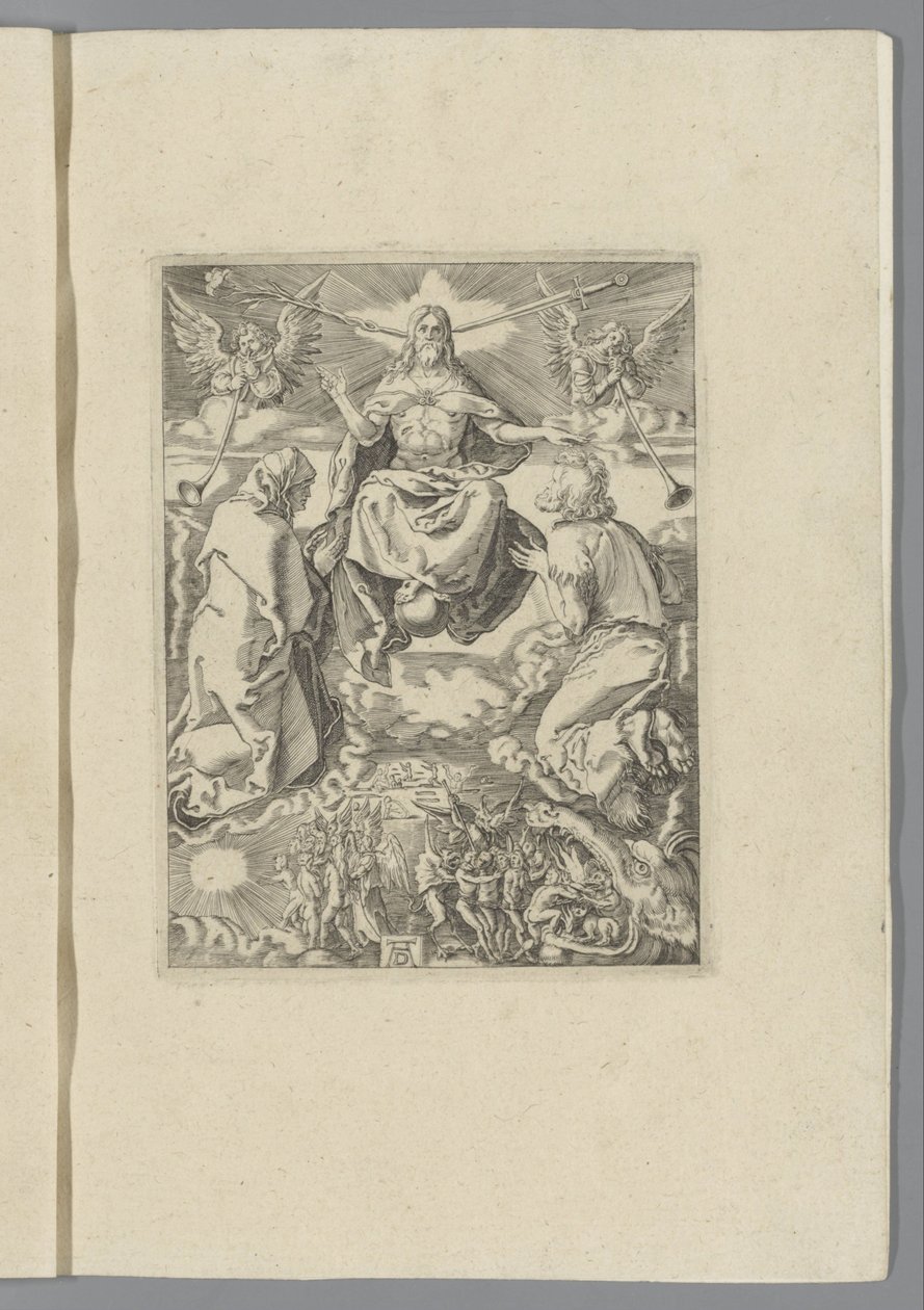 Utolsó ítélet A kis szenvedély (sorozat címe) Passio Christi Ab Alberto Durer Nurenburgensi Effigiata (sorozat címe) alkotó: Anonymous