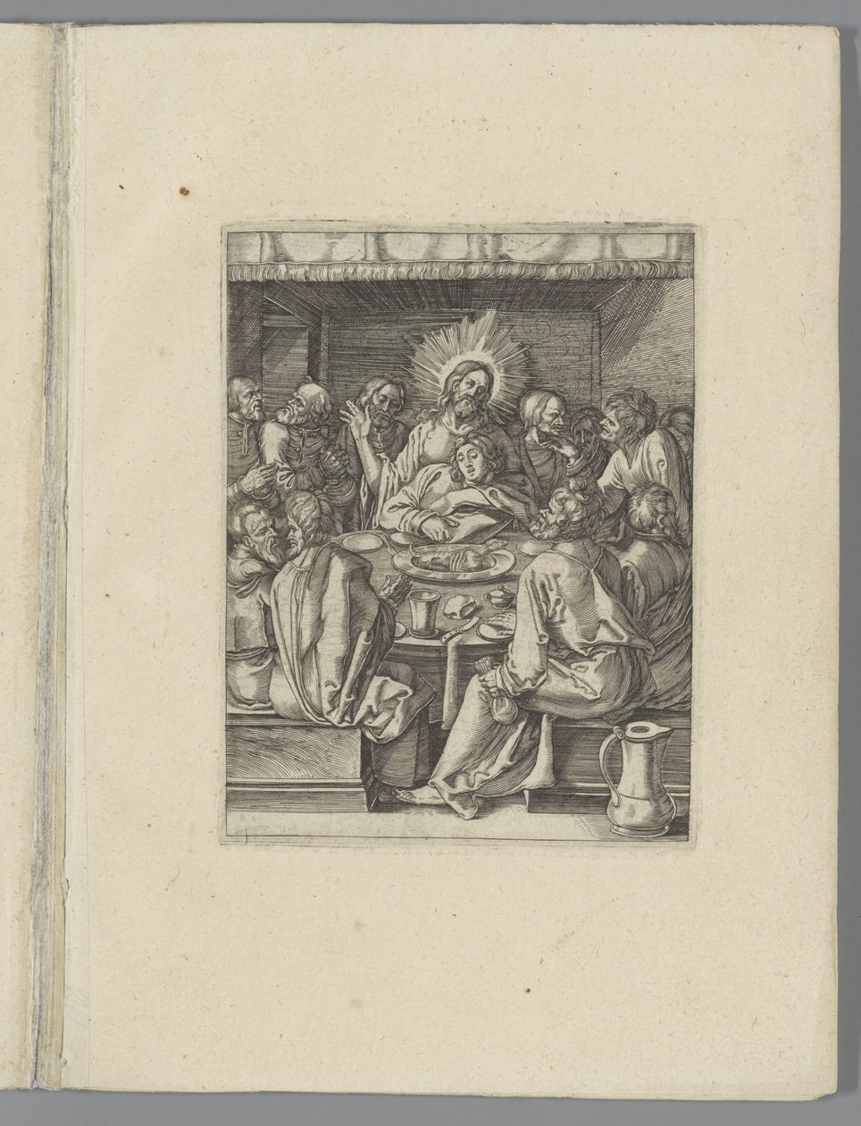 Legújabb avondmaal The Little Pass (sorozat címe) Passio Christi Ab Alberto Durer Nürnbergi figura (sorozat címe) alkotó: Anonymous