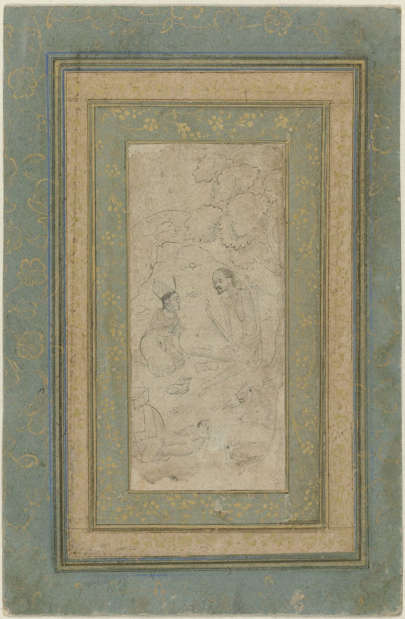 Laila és Majnun a vadonban alkotó: Anonymous