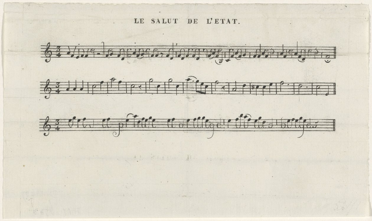 Ének a koronaherceghez, 1830 Le salut de l