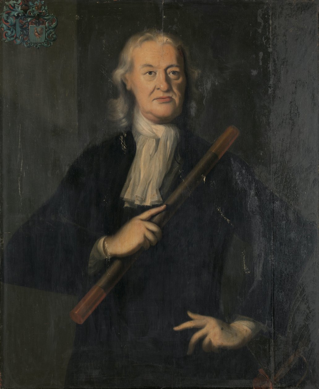 Matthew de Haan (1725-1729) Mattheus de Haan, Holland Kelet-India főkormányzójának portréja alkotó: Anonymous