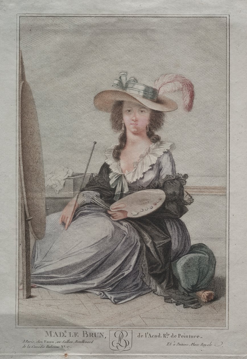 Vigee Lebrun asszony alkotó: Anonymous