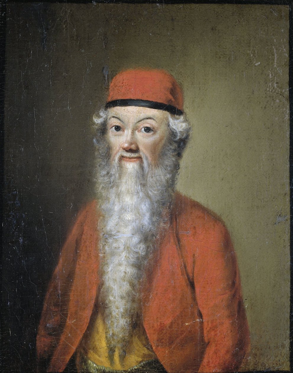 Jean-Etienne Liotard naiv vagy karikírozott portréja körülbelül 54 évesen alkotó: Anonymous