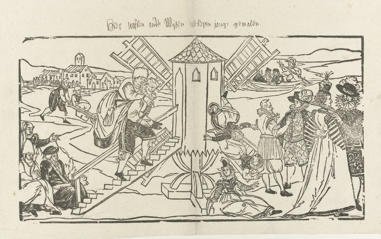 Oudewijvenmolen (fiatalító malom) alkotó: Anonymous