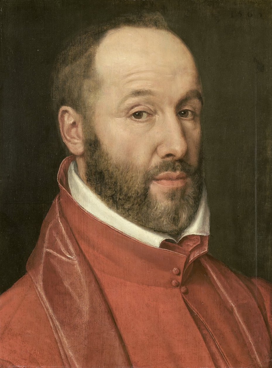 Antoine Perrenot, de Granvelle bíboros, V. Károly minisztere és II. Fülöp portréja alkotó: Anonymous