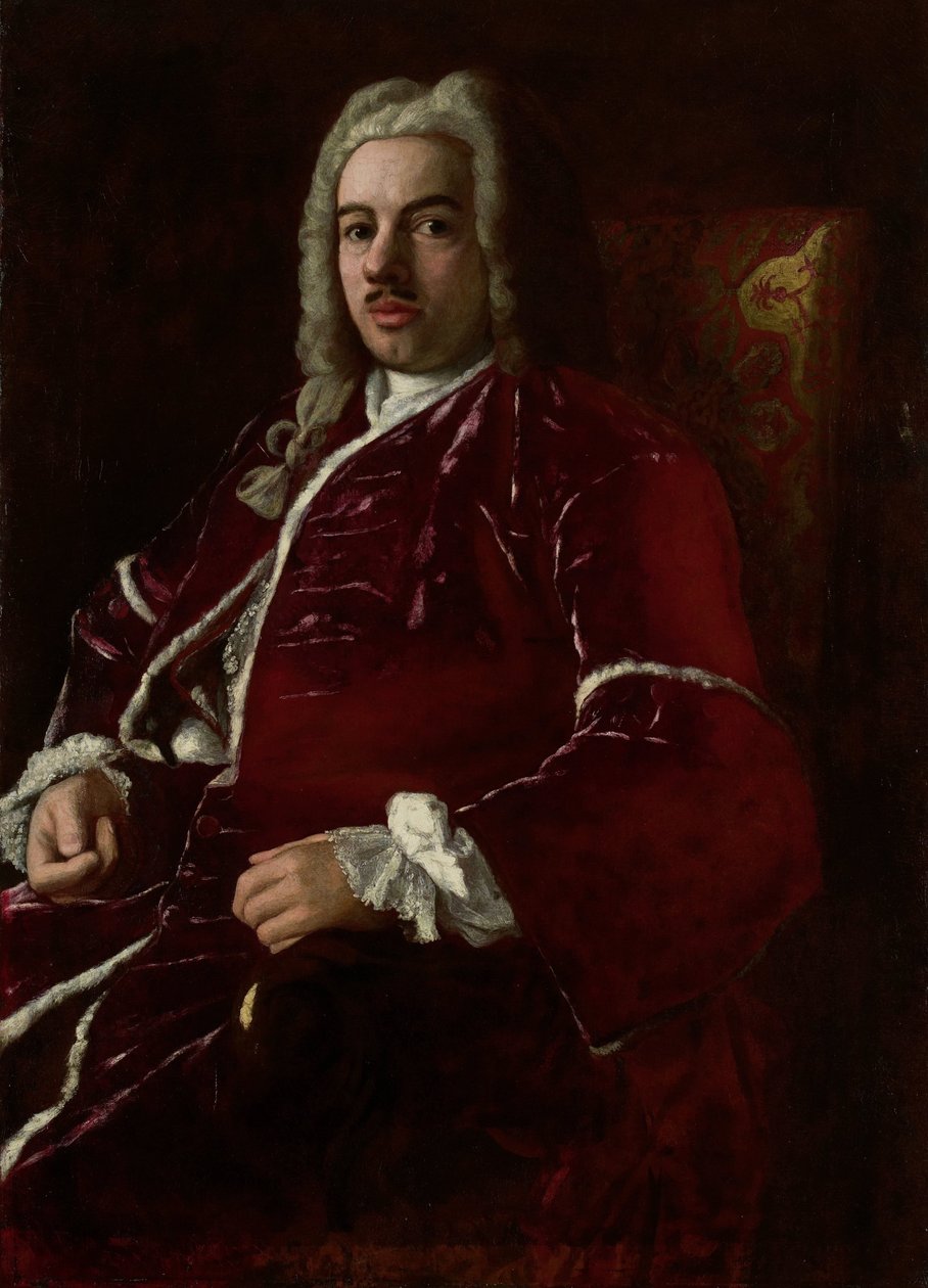 Cornelis Calkoen (1696-1764) portréja. Az Oszmán Birodalom nagykövete Konstantinápolyban (Isztambul) alkotó: Anonymous