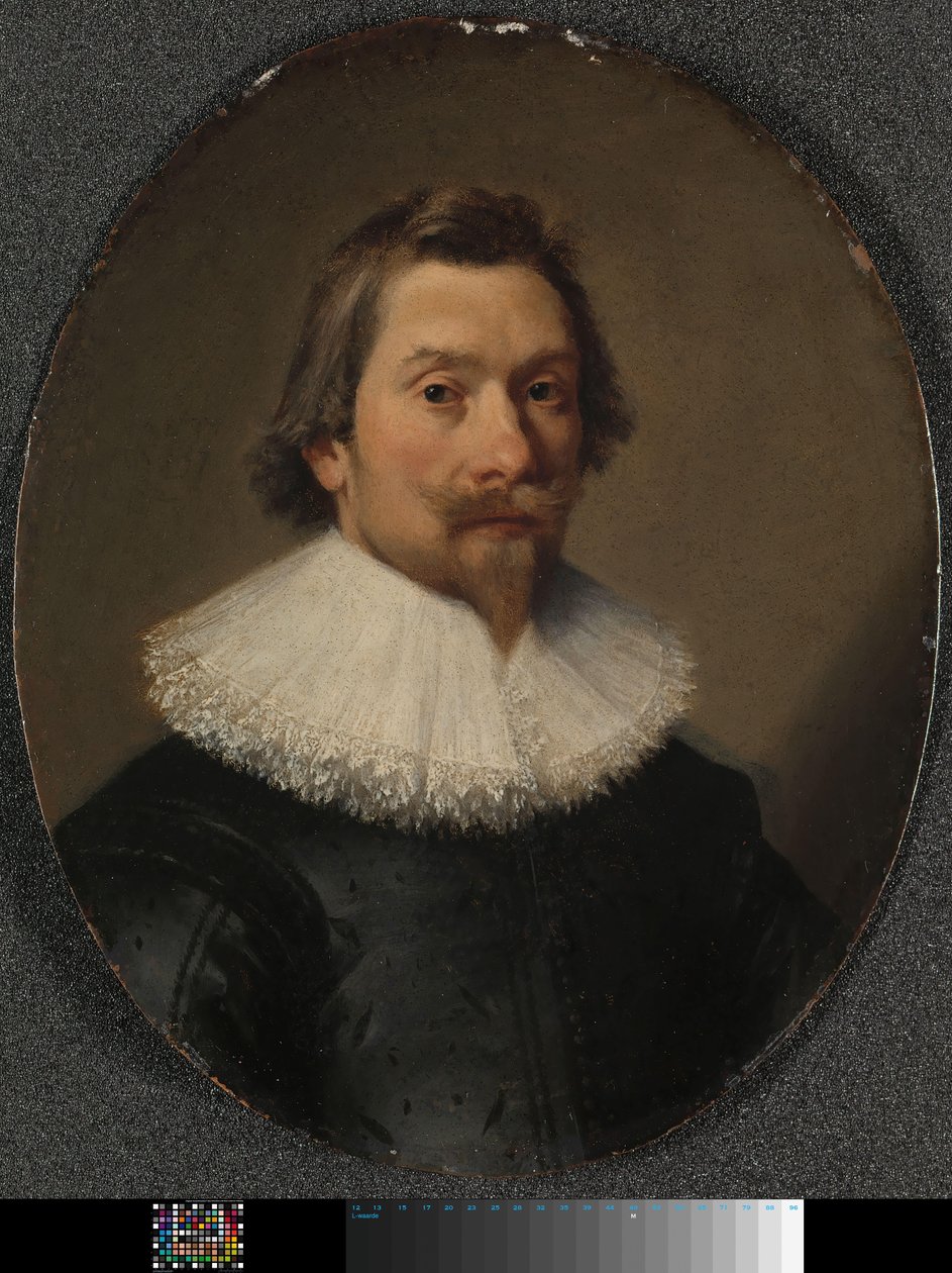 Cornelis Samuelsz van Esch portréja (1594/95-1656) alkotó: Anonymous