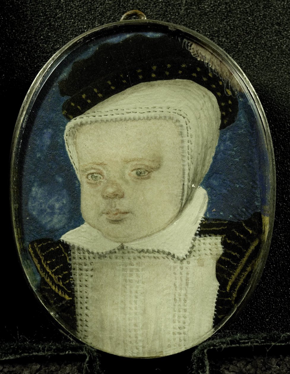 VI. Edward (1537-53), Anglia leendő királyának gyermekkori portréja alkotó: Anonymous