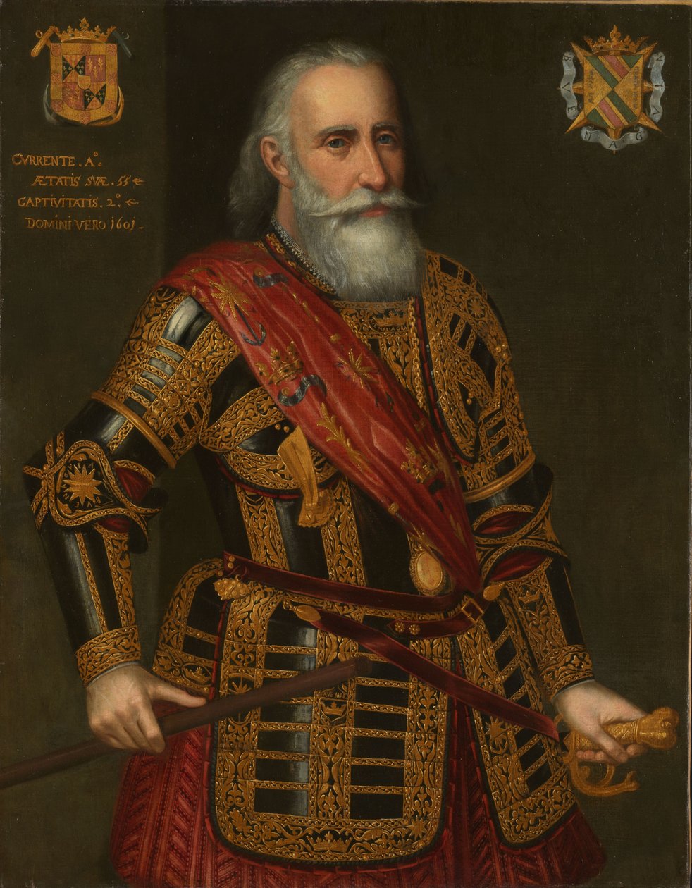 Francisco Hurtado de Mendoza portréja Francisco Hurtado de Mendoza, Aragónia admirálisának portréja alkotó: Anonymous