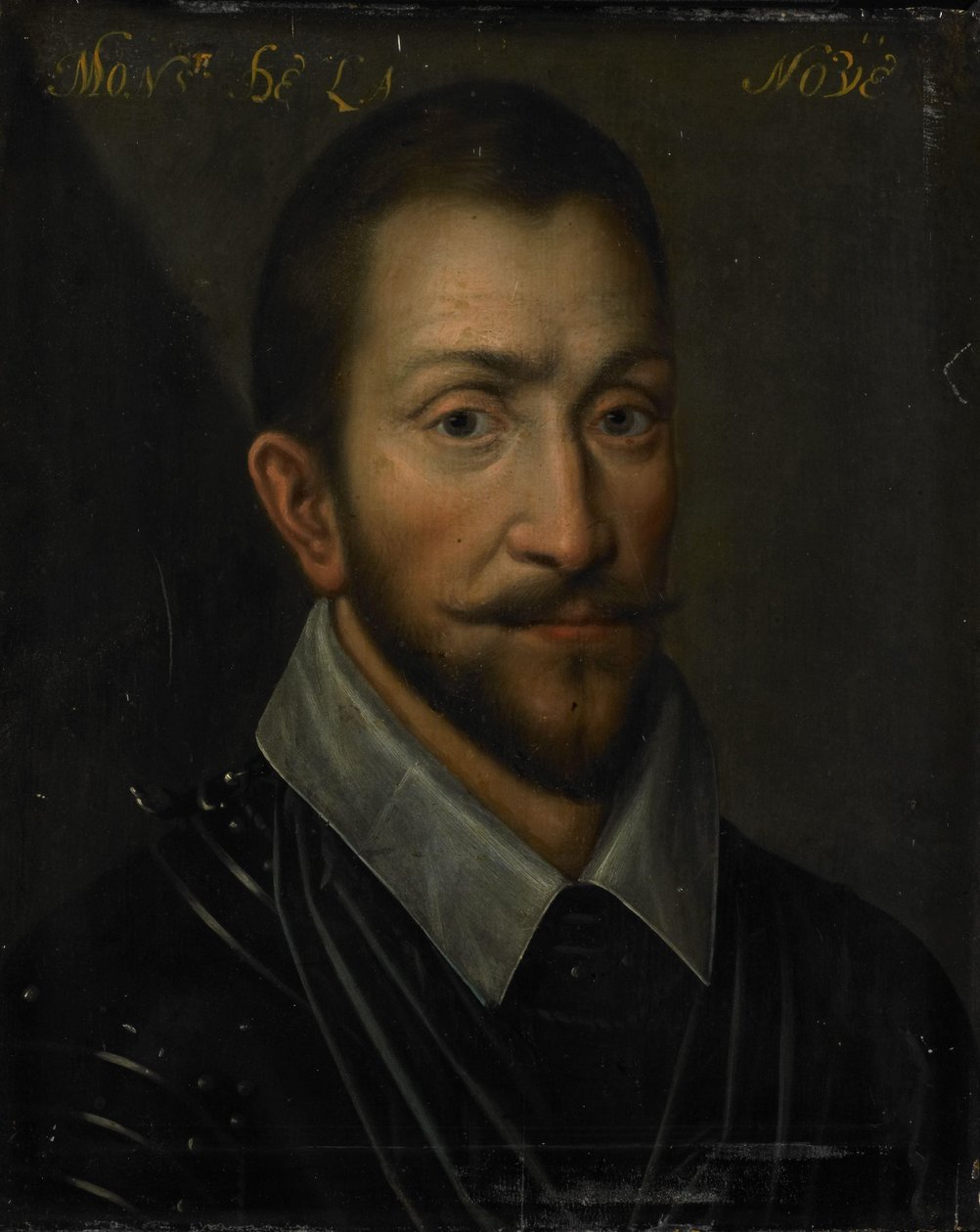 François de la Noue, Teligny ura, Bras de Fer és a Bayard hugenotta portréja alkotó: Anonymous