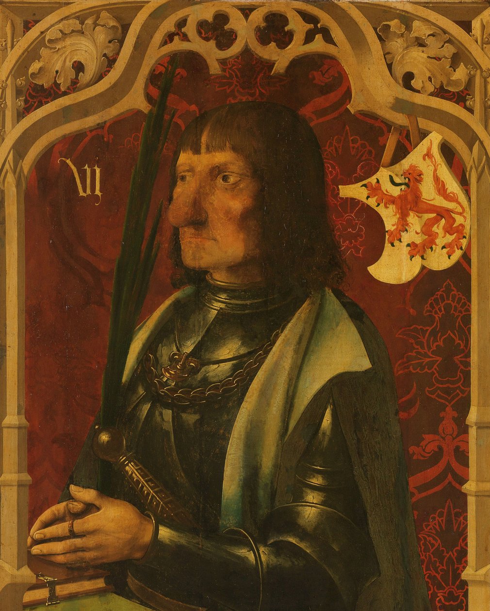 IV. Hendrik Naaldwijk portréja, Hollandia lovagja és örökös marsallja alkotó: Anonymous