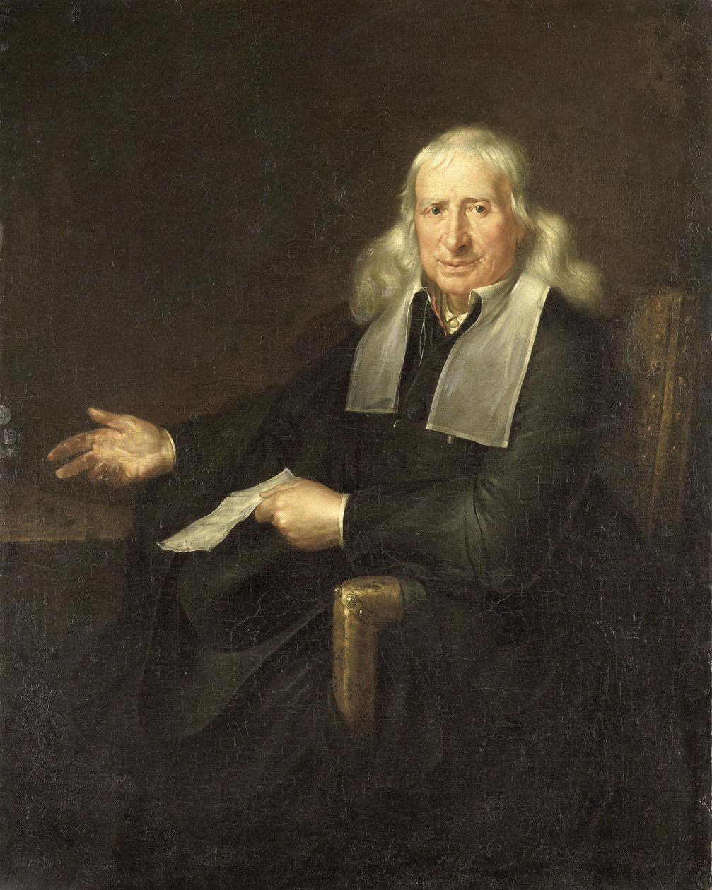 Idősebb Jan van Lennep (1634-1711) portréja. Amszterdam kereskedő selyem-, arany- és ezüstszövettel és műgyűjtővel alkotó: Anonymous