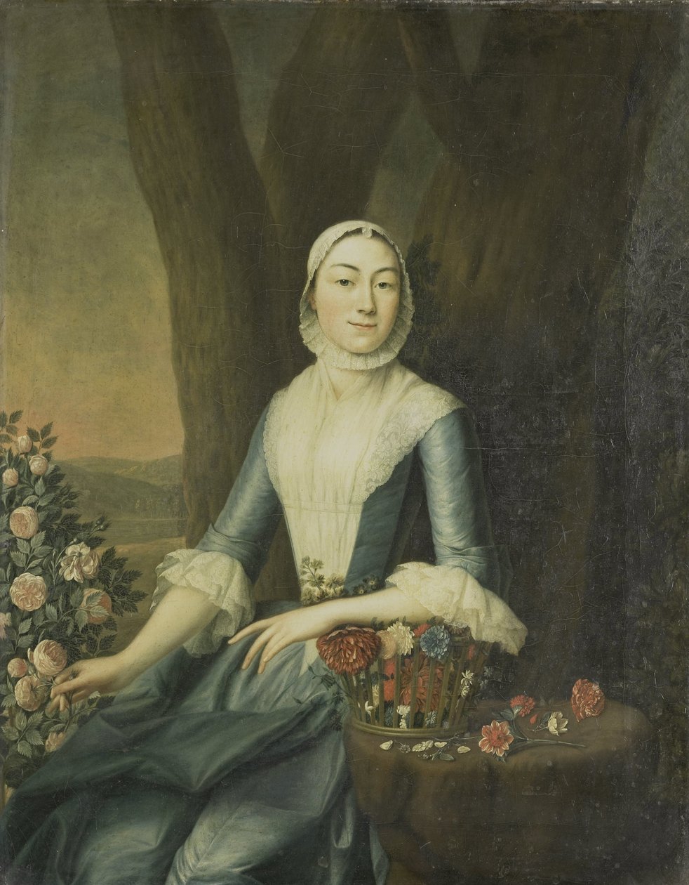 Magdalena van Citters, Adriaen Isaac Hurgronje feleségének portréja alkotó: Anonymous