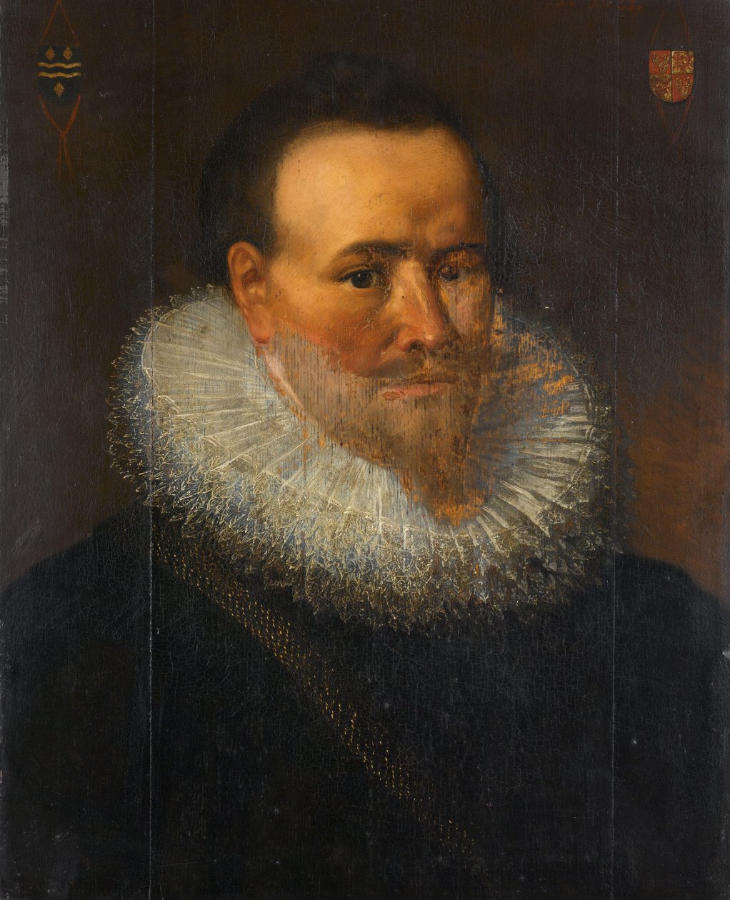 Egy férfi portréja, valószínűleg Joris van Cats (1590-1654 körül) alkotó: Anonymous