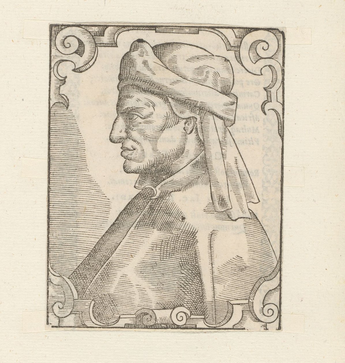 Portré van Bartolus van Sassoferrato alkotó: Anonymous