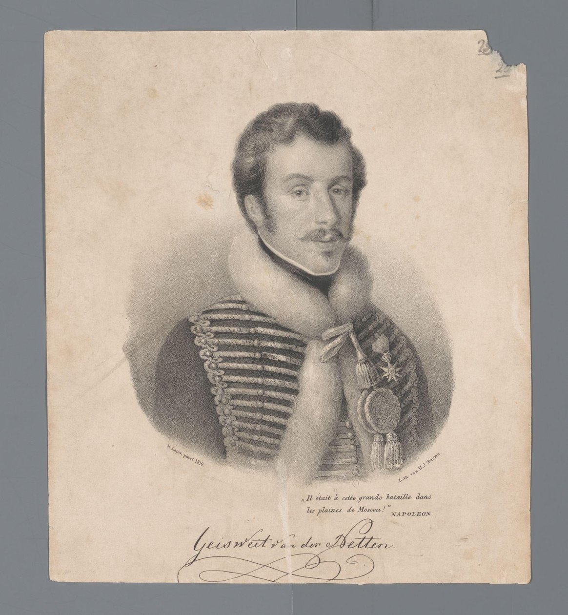 Cornelius Anthonius Geisweit van der Netten portréja alkotó: Anonymous