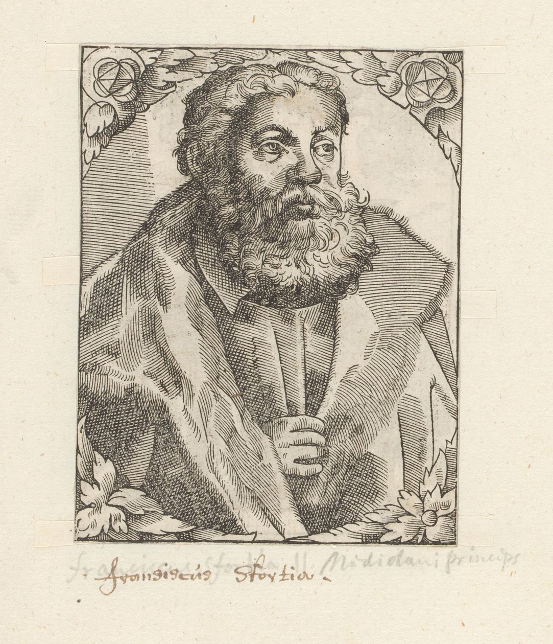 Portré van Francesco II Sforza alkotó: Anonymous
