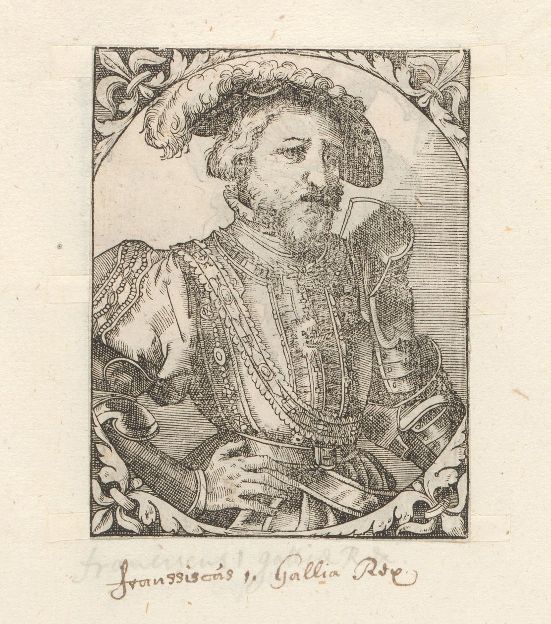 Valois-Angoulême-i I. Ferenc francia király portréja alkotó: Anonymous
