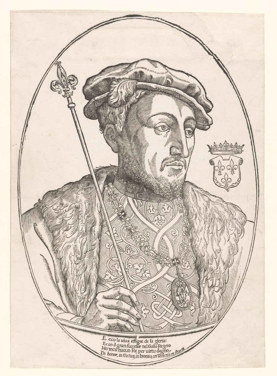 Henrik francia király portréja alkotó: Anonymous